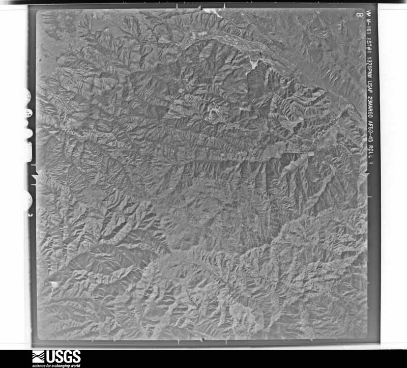 U.S. Geological Survey aerial photograph, 1960-04-02, scale 1:61600
