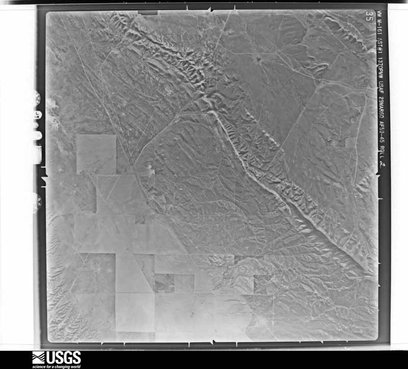 U.S. Geological Survey aerial photograph, 1960-04-02, scale 1:61600