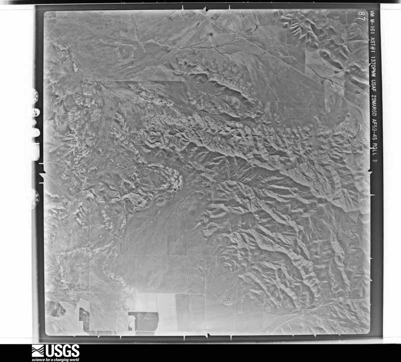 U.S. Geological Survey aerial photograph, 1960-04-02, scale 1:61600