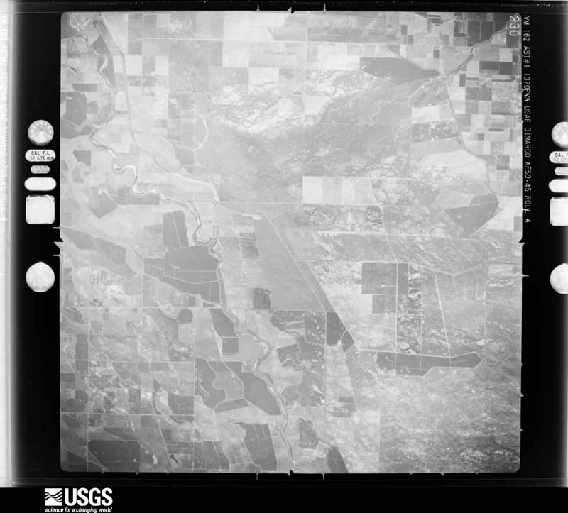 U.S. Geological Survey aerial photograph, 1960-04-10, scale 1:61600