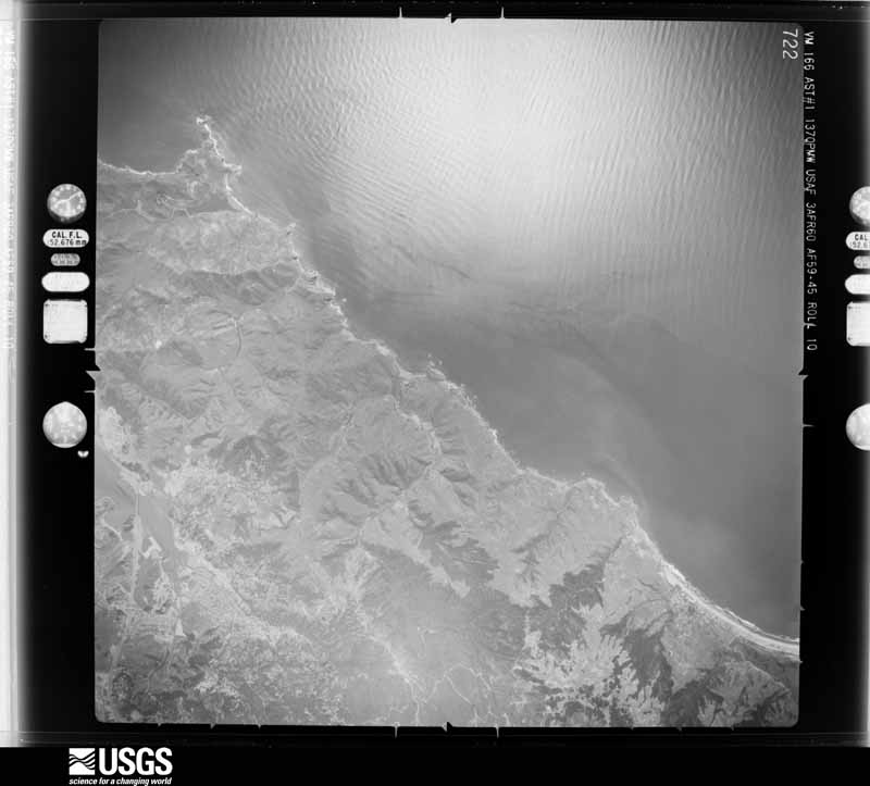 U.S. Geological Survey aerial photograph, 1960-04-10, scale 1:61600