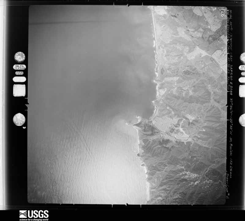 U.S. Geological Survey aerial photograph, 1960-04-10, scale 1:61600