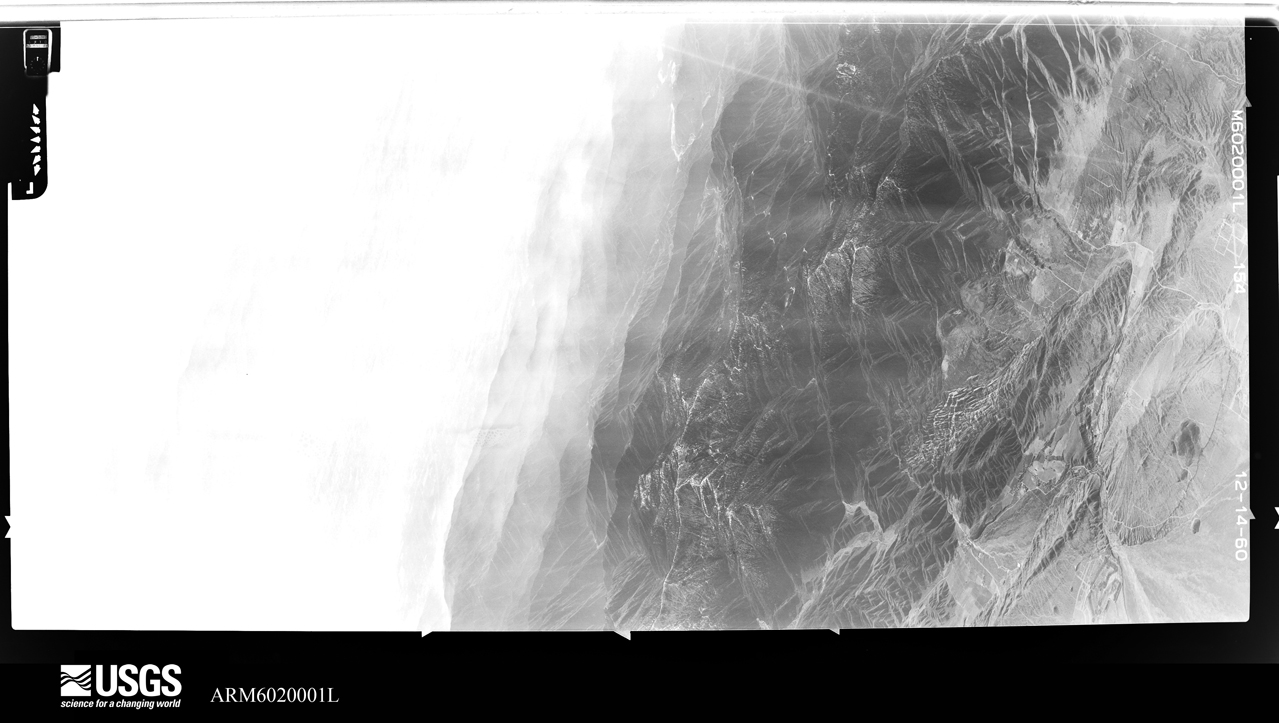 U.S. Geological Survey aerial photograph, 1960-12-14, scale 1:21670