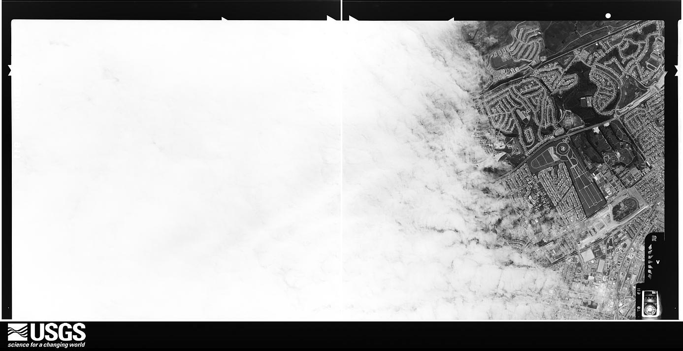 U.S. Geological Survey aerial photograph, 1966-04-05, scale 1:21670