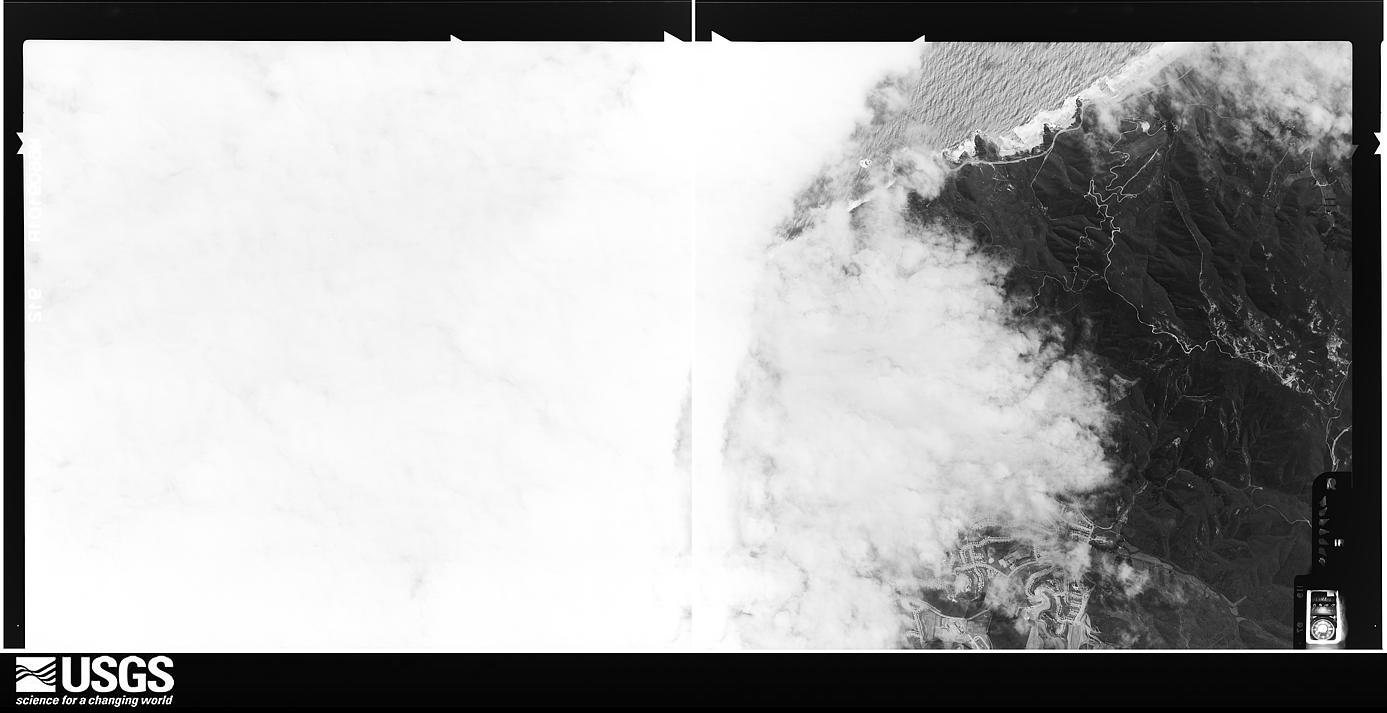 U.S. Geological Survey aerial photograph, 1966-04-05, scale 1:21670
