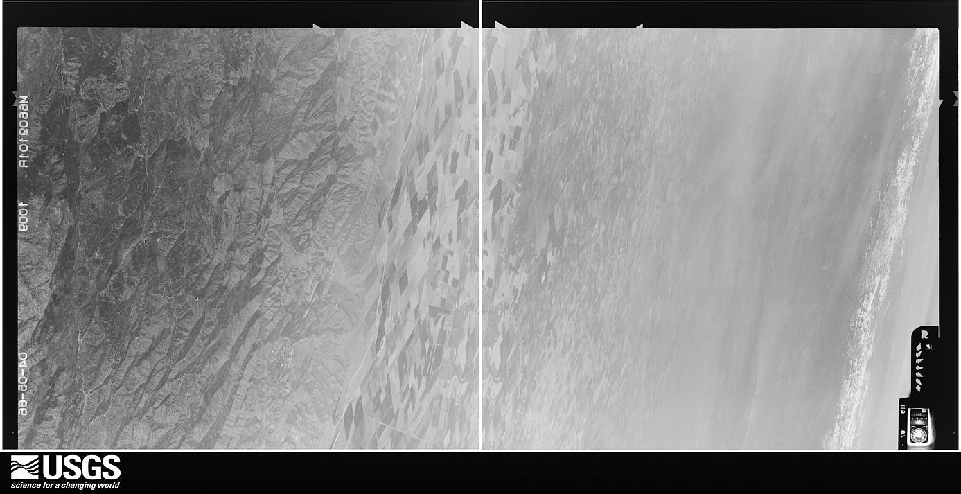 U.S. Geological Survey aerial photograph, 1966-04-05, scale 1:21670