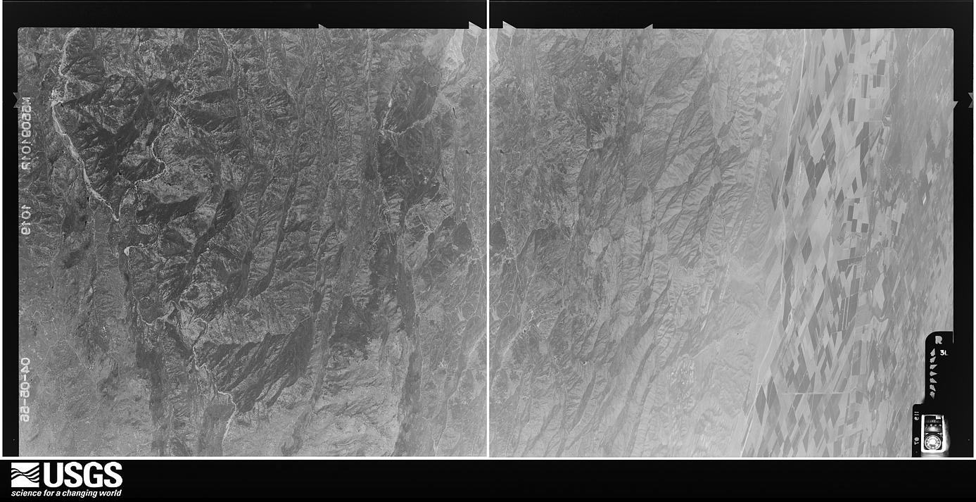 U.S. Geological Survey aerial photograph, 1966-04-05, scale 1:21670