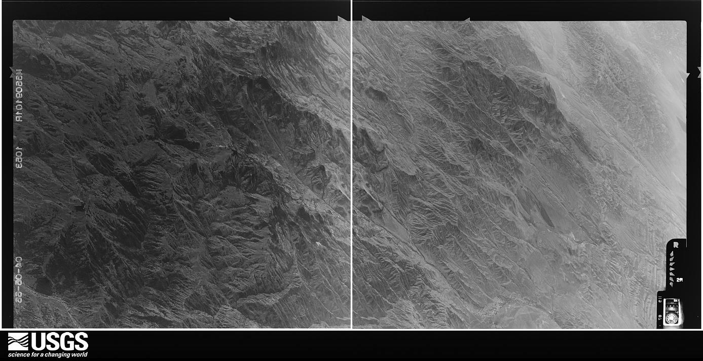 U.S. Geological Survey aerial photograph, 1966-04-05, scale 1:21670