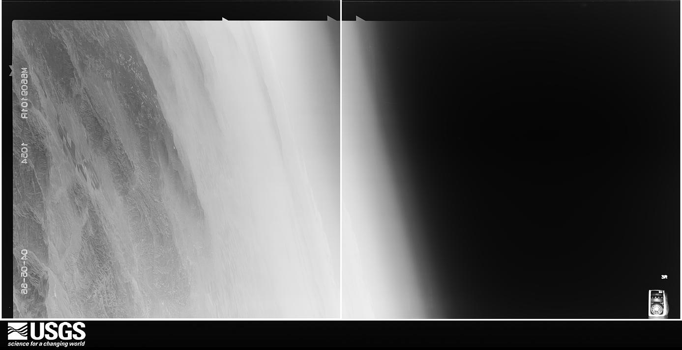 U.S. Geological Survey aerial photograph, 1966-04-05, scale 1:21670