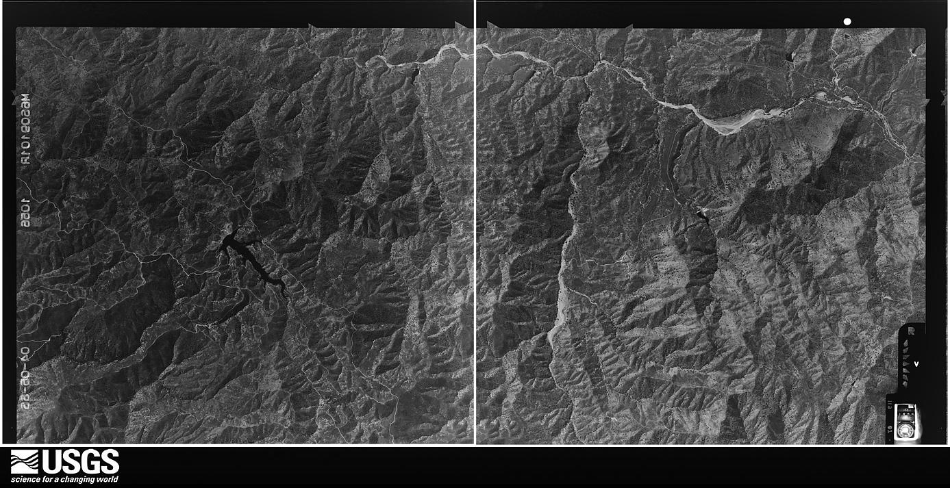 U.S. Geological Survey aerial photograph, 1966-04-05, scale 1:21670