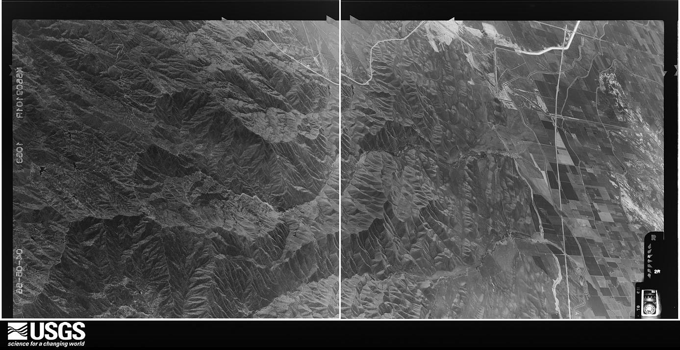 U.S. Geological Survey aerial photograph, 1966-04-05, scale 1:21670