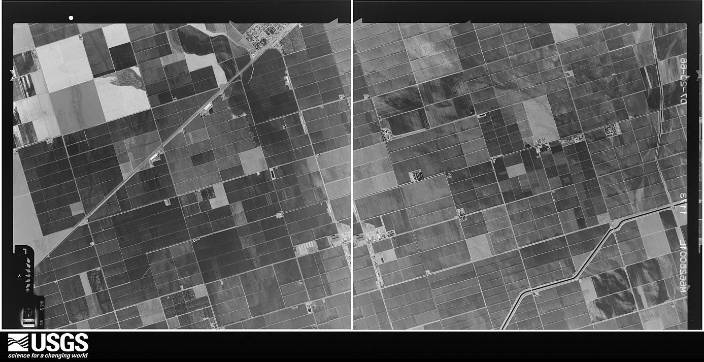 U.S. Geological Survey aerial photograph, 1966-07-20, scale 1:21670