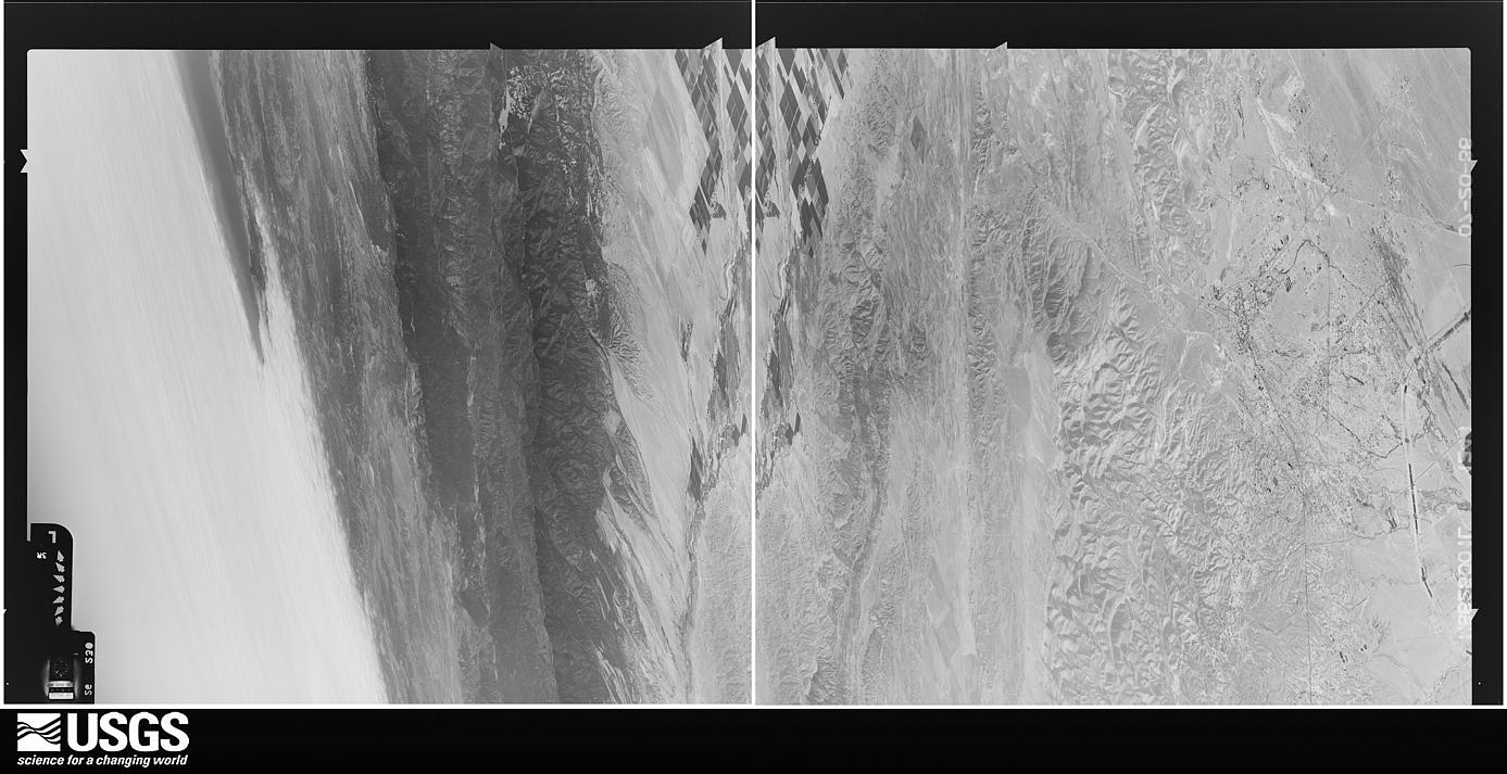 U.S. Geological Survey aerial photograph, 1966-07-20, scale 1:21670