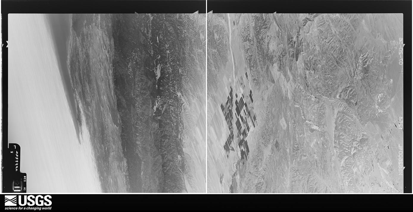 U.S. Geological Survey aerial photograph, 1966-07-20, scale 1:21670