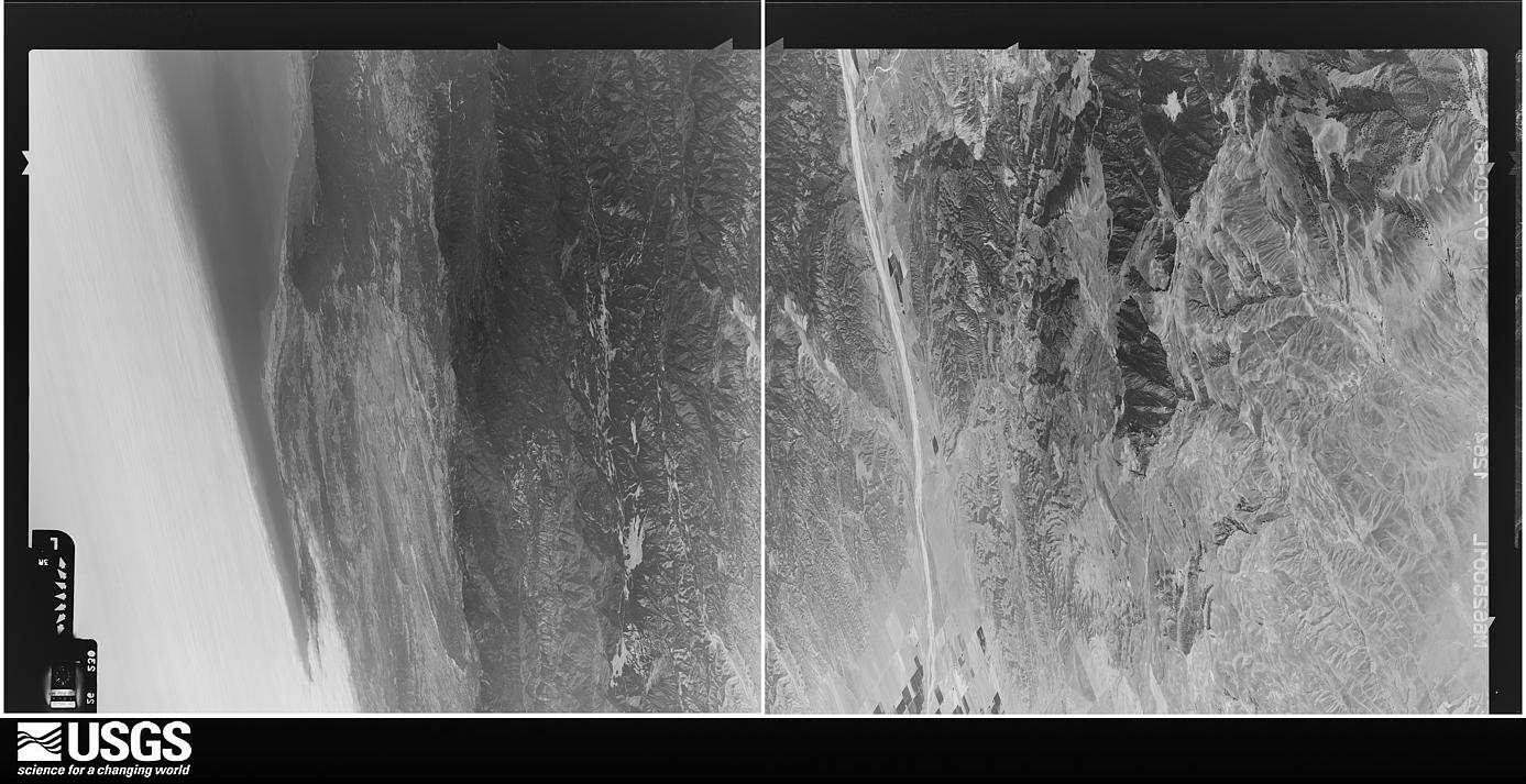 U.S. Geological Survey aerial photograph, 1966-07-20, scale 1:21670