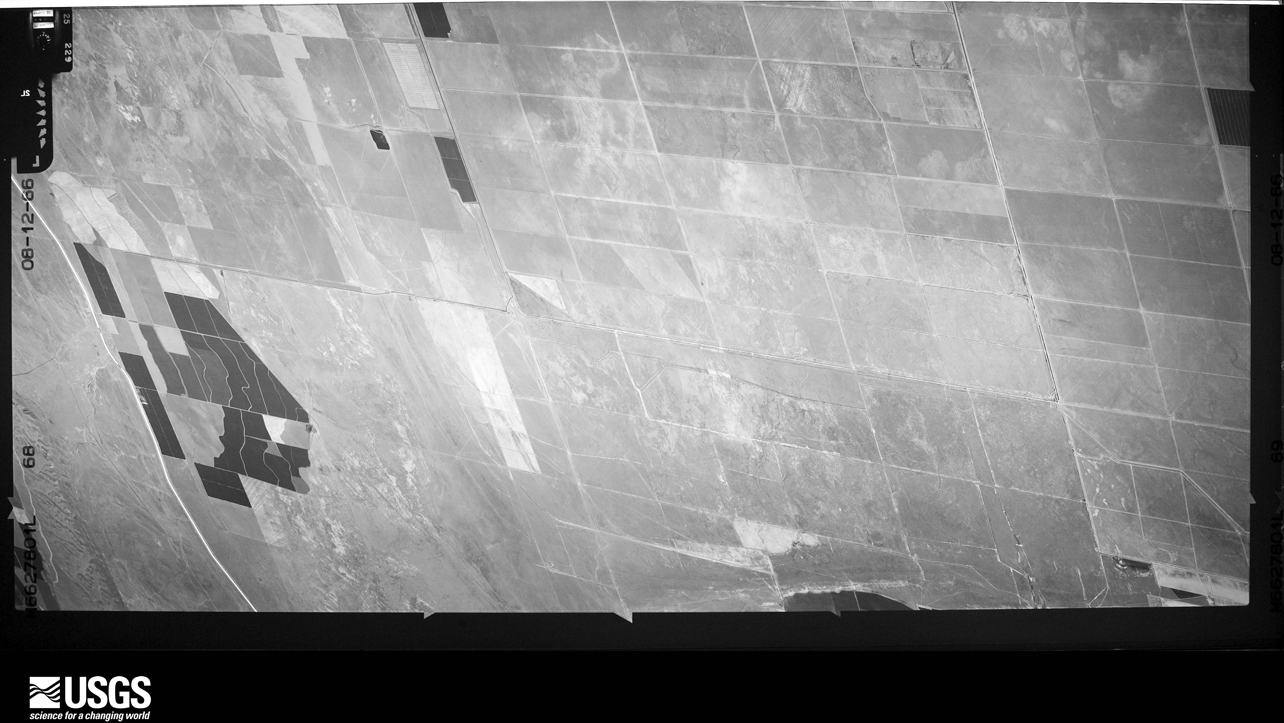 U.S. Geological Survey aerial photograph, 1966-08-12, scale 1:26660