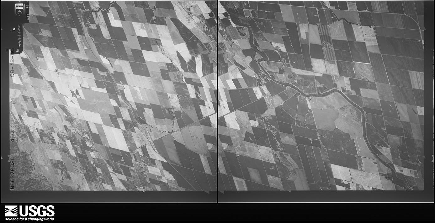 U.S. Geological Survey aerial photograph, 1966-08-12, scale 1:23330