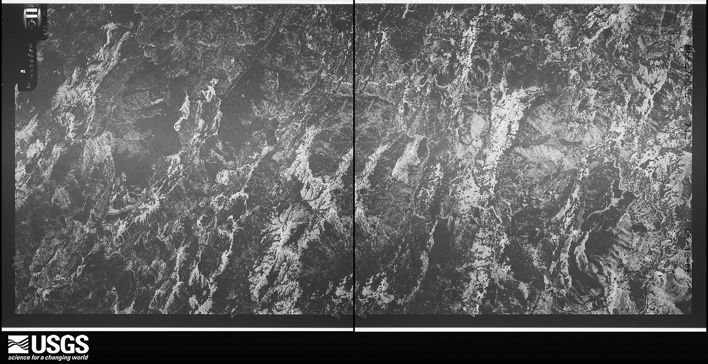 U.S. Geological Survey aerial photograph, 1966-08-12, scale 1:23330