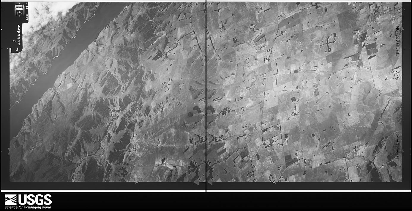 U.S. Geological Survey aerial photograph, 1966-08-12, scale 1:23330