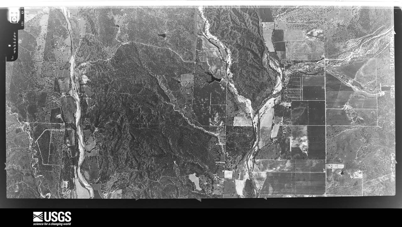 U.S. Geological Survey aerial photograph, 1966-04-22, scale 1:21660