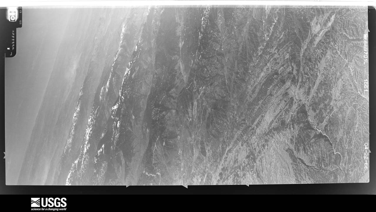 U.S. Geological Survey aerial photograph, 1966-04-22, scale 1:21660