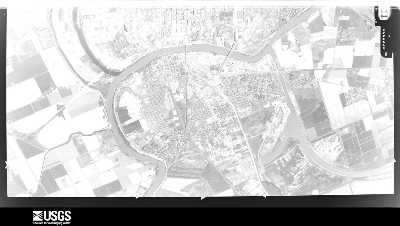 U.S. Geological Survey aerial photograph, 1966-04-22, scale 1:21666
