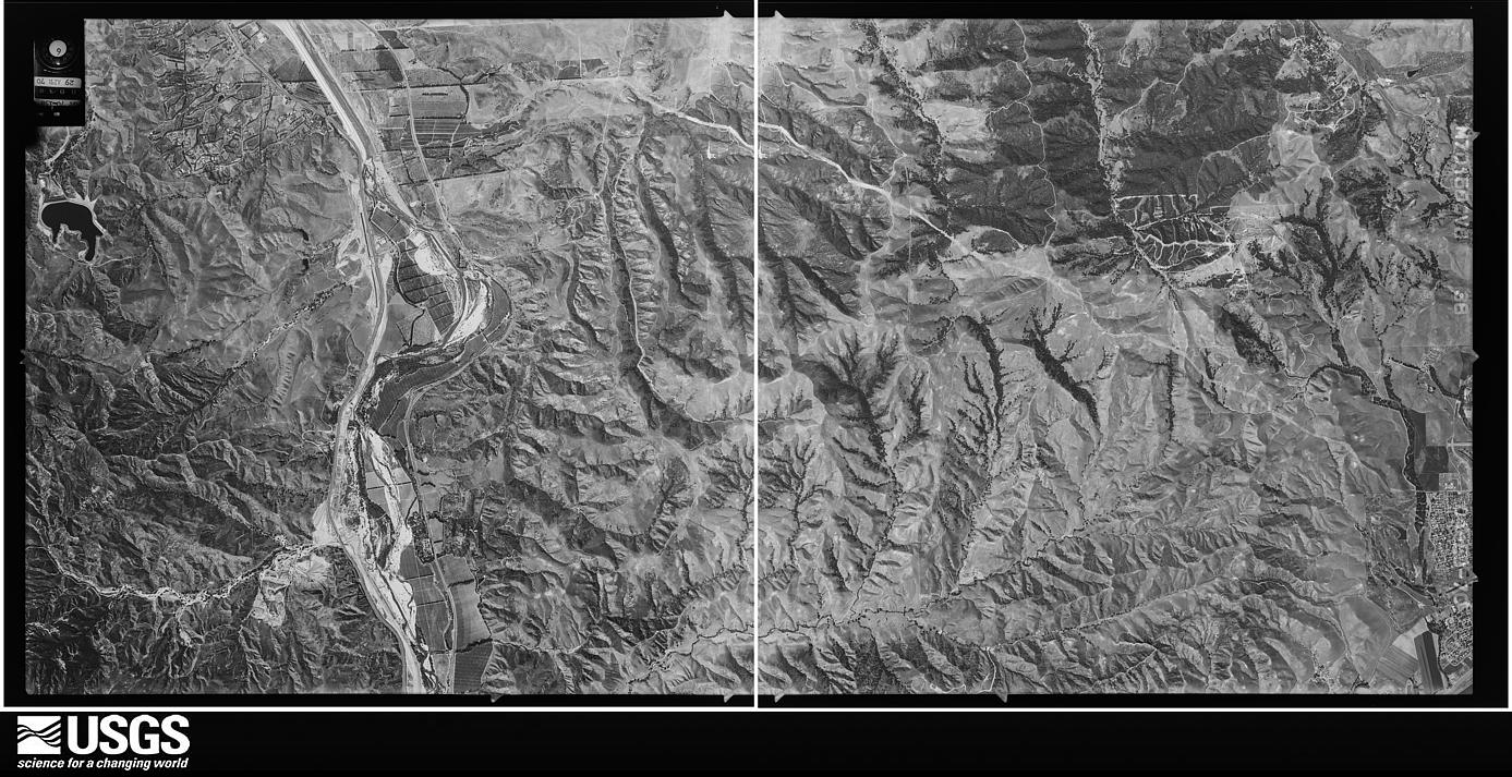 U.S. Geological Survey aerial photograph, 1970-04-29, scale 1:32500