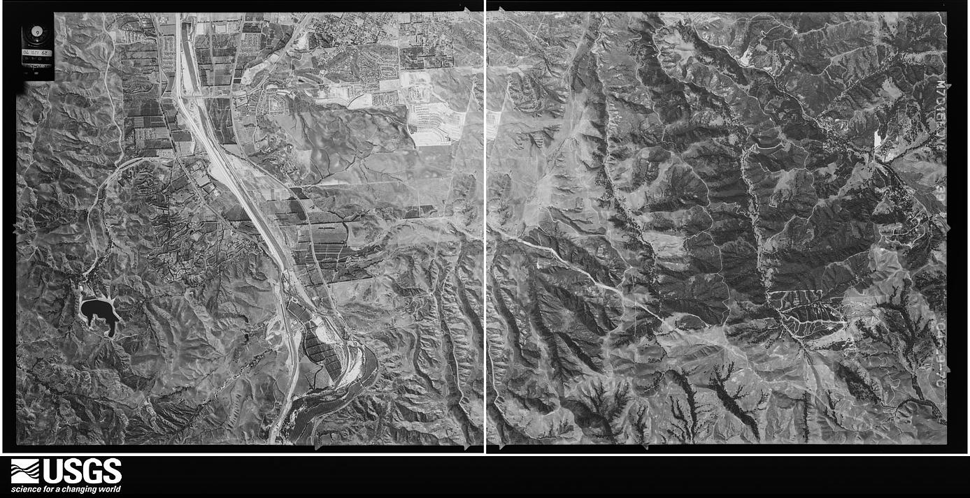U.S. Geological Survey aerial photograph, 1970-04-29, scale 1:32500