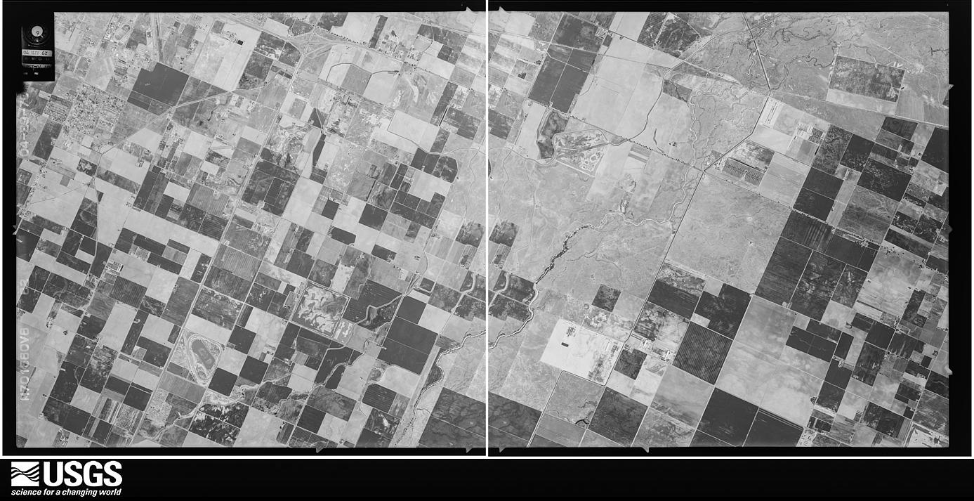U.S. Geological Survey aerial photograph, 1970-04-29, scale 1:32500
