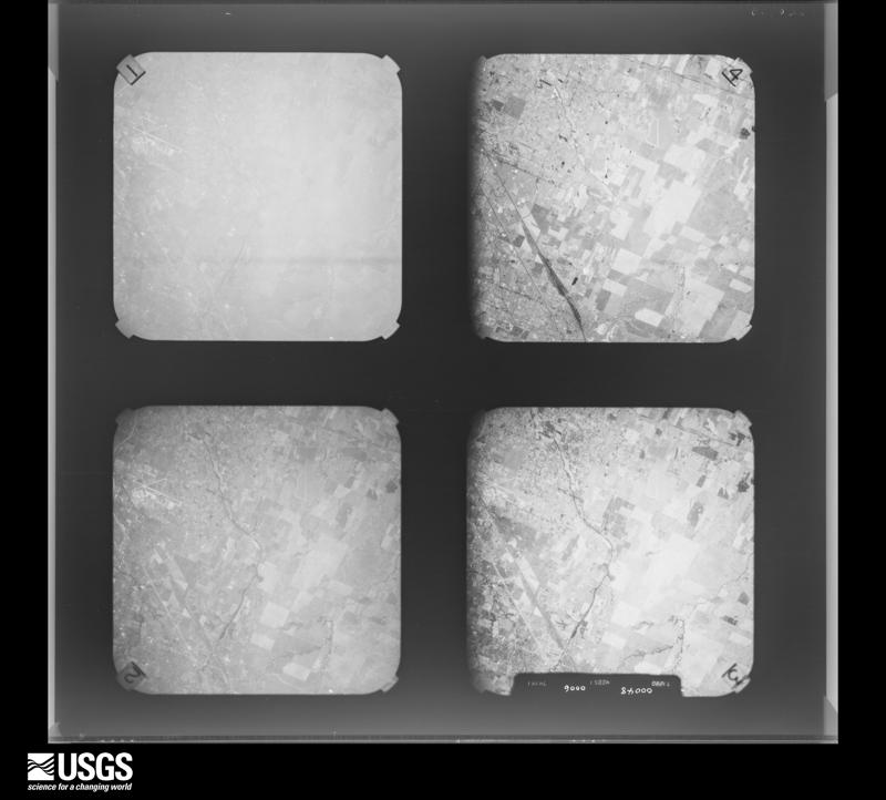 U.S. Geological Survey aerial photograph, 1971-10-07, scale 1:194000