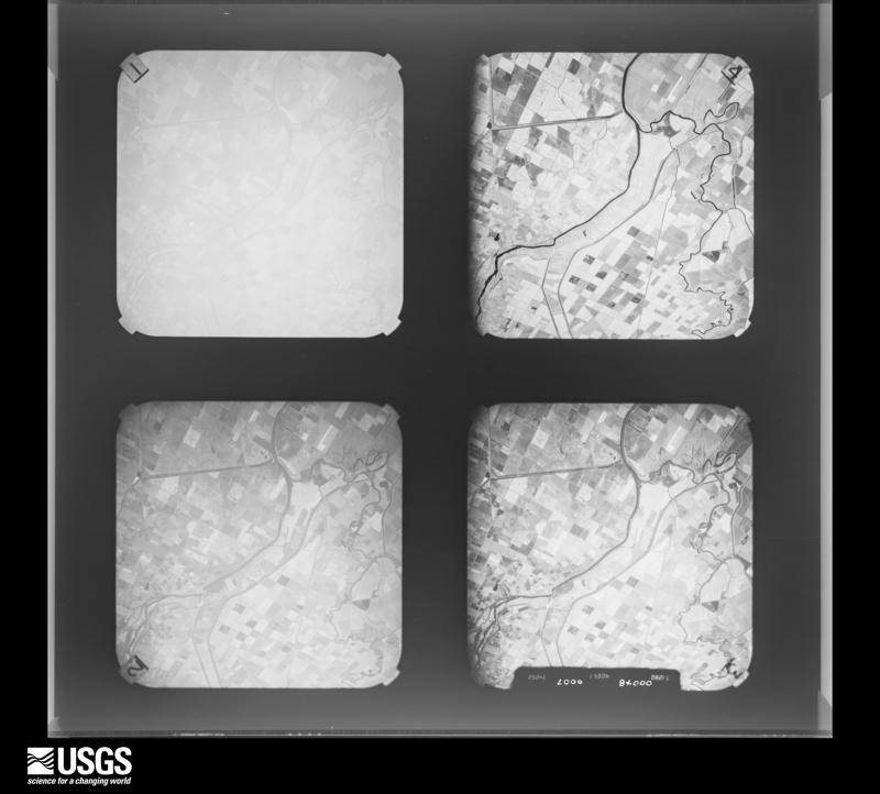 U.S. Geological Survey aerial photograph, 1971-10-07, scale 1:194000