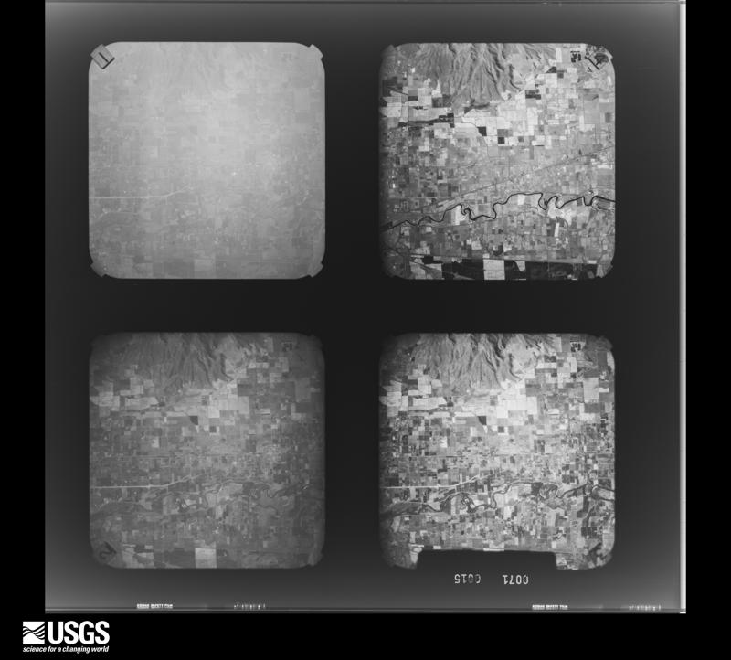 U.S. Geological Survey aerial photograph, 1971-10-22, scale 1:195000