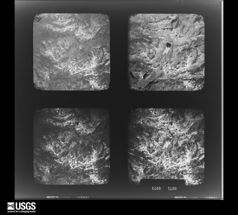 U.S. Geological Survey aerial photograph, 1971-10-22, scale 1:180000