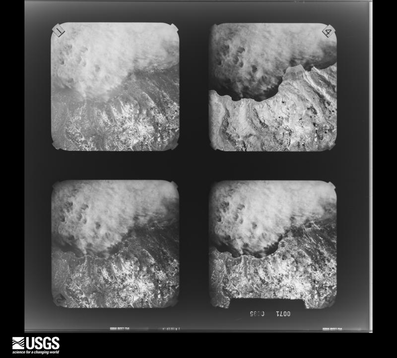 U.S. Geological Survey aerial photograph, 1971-10-22, scale 1:171000