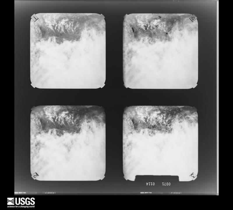 U.S. Geological Survey aerial photograph, 1971-10-22, scale 1:174000