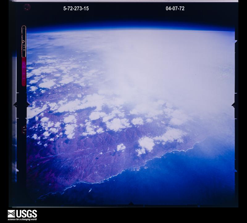 U.S. Geological Survey aerial photograph, 1972-04-07, scale 1:130006