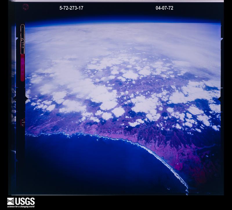 U.S. Geological Survey aerial photograph, 1972-04-07, scale 1:130006