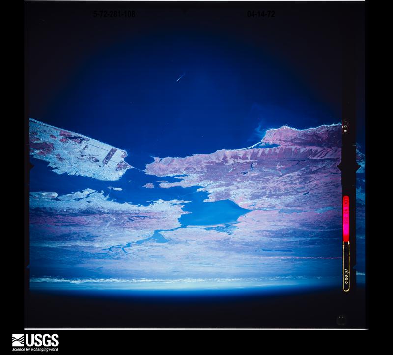 U.S. Geological Survey aerial photograph, 1972-04-14, scale 1:130006