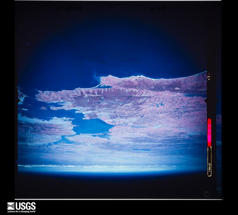 U.S. Geological Survey aerial photograph, 1972-04-14, scale 1:130006