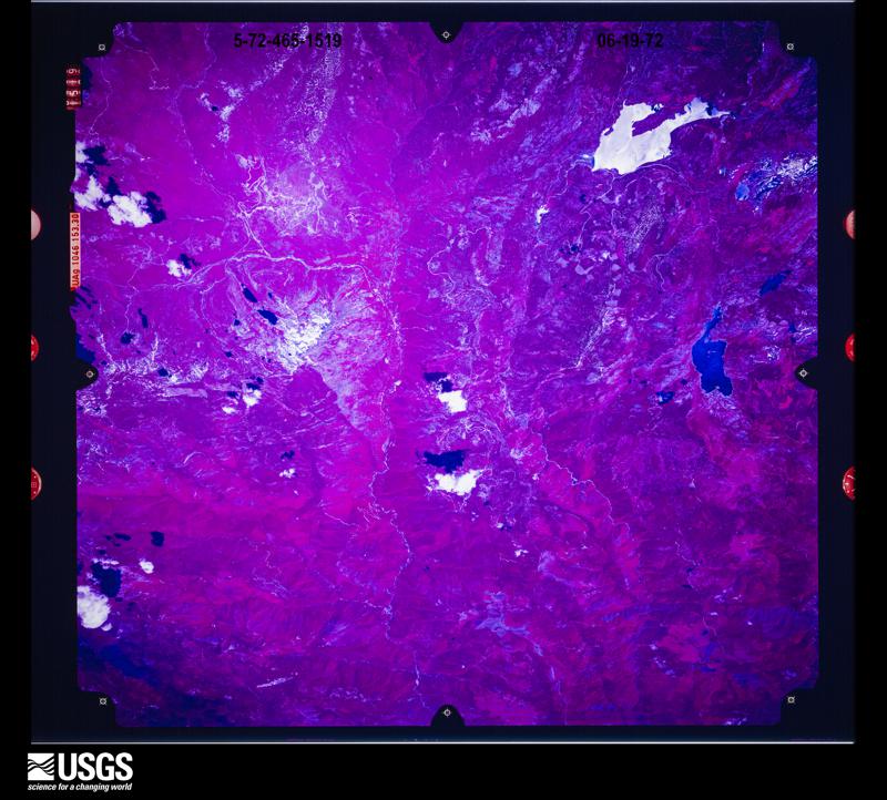 U.S. Geological Survey aerial photograph, 1972-06-19, scale 1:130006