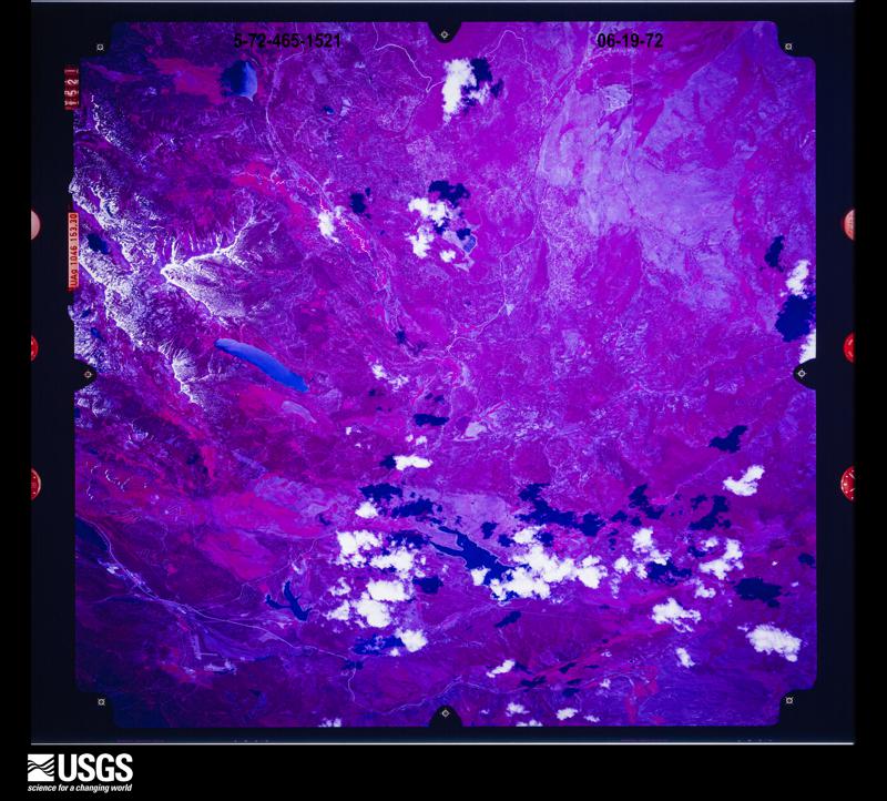 U.S. Geological Survey aerial photograph, 1972-06-19, scale 1:130006