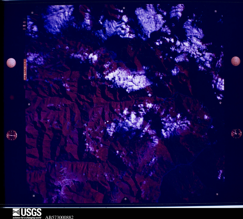 U.S. Geological Survey aerial photograph, 1973-01-04, scale 1:122000
