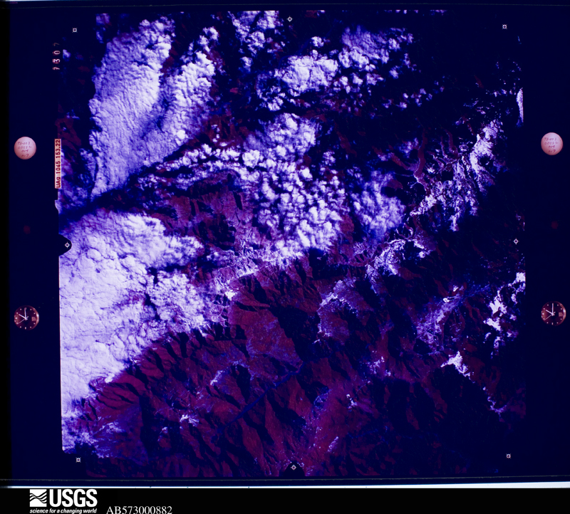 U.S. Geological Survey aerial photograph, 1973-01-04, scale 1:122000