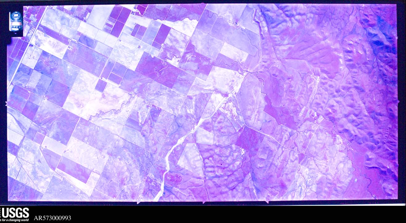 U.S. Geological Survey aerial photograph, 1973-03-12, scale 1:33000