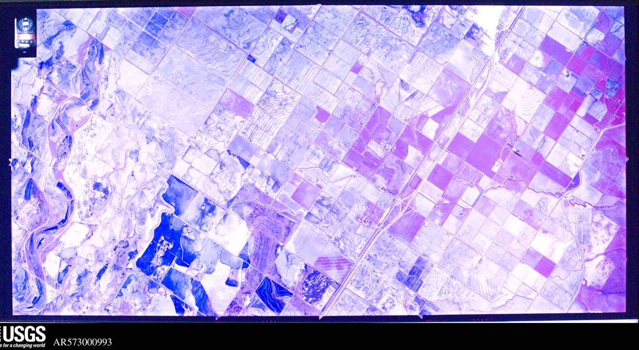 U.S. Geological Survey aerial photograph, 1973-03-12, scale 1:33000