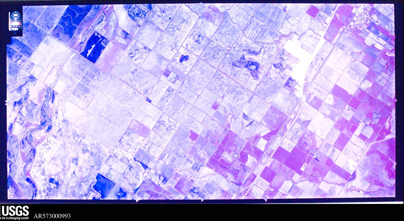U.S. Geological Survey aerial photograph, 1973-03-12, scale 1:33000