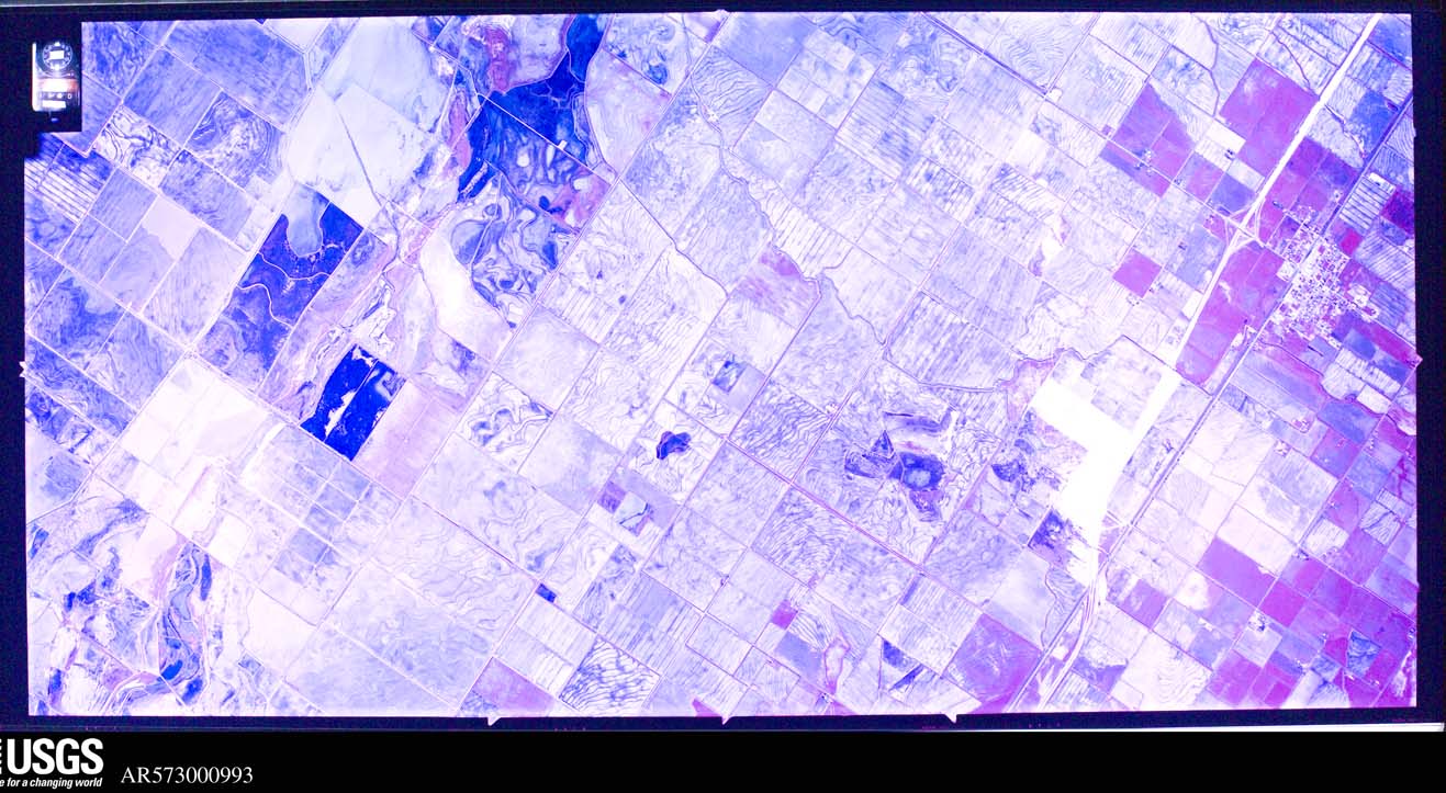 U.S. Geological Survey aerial photograph, 1973-03-12, scale 1:33000