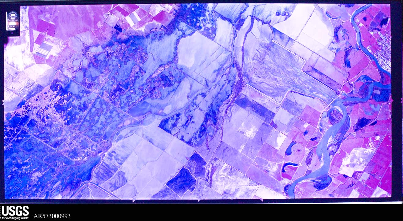 U.S. Geological Survey aerial photograph, 1973-03-12, scale 1:33000