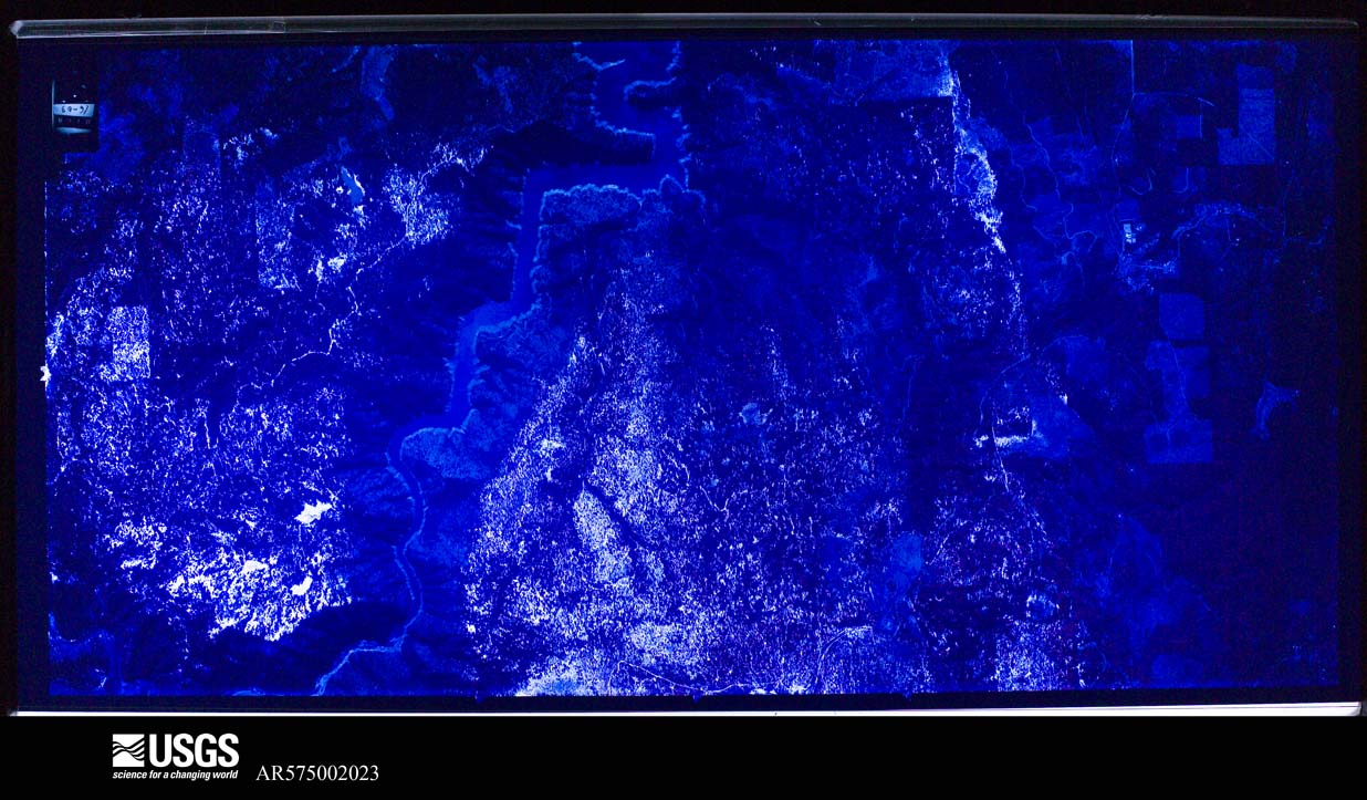 U.S. Geological Survey aerial photograph, 1975-03-26, scale 1:31000
