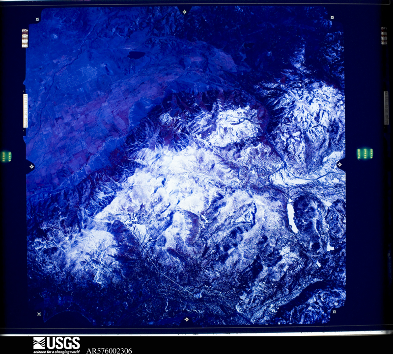 U.S. Geological Survey aerial photograph, 1976-03-25, scale 1:118000